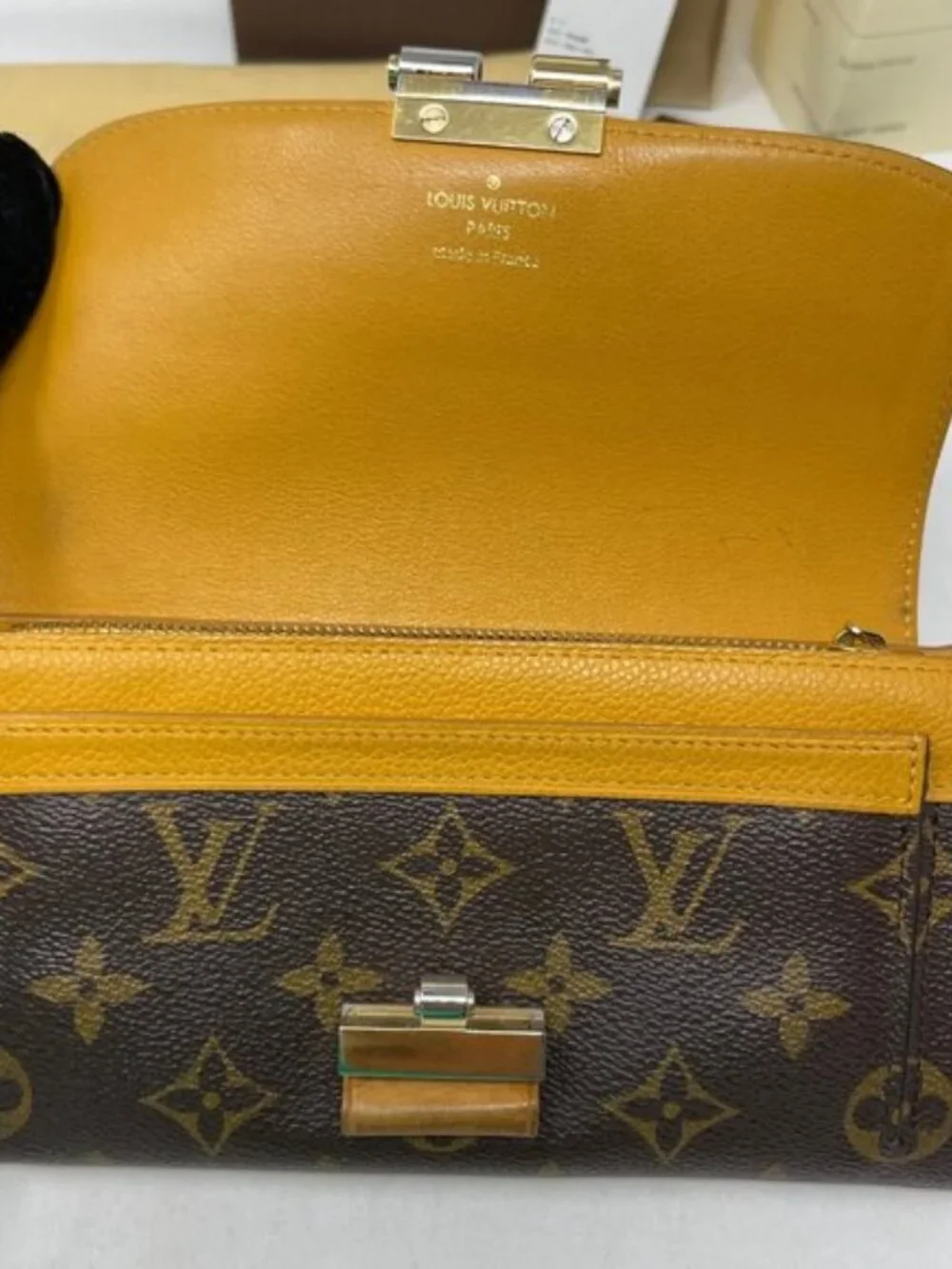 LOUIS VUITTON Monogram Elysee Long Wallet